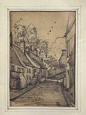 Lot 127 - BRITISH SCHOOL, STREET SCENE