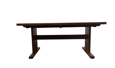 Lot 91 - GANGSO MOBLER TEAK DROP LEAF DINING TABLE