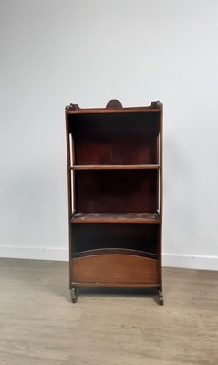 Lot 115 - MAHOGANY BOOKSHELF