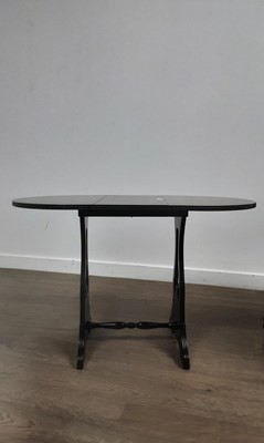 Lot 73 - REPRODUCTION MAHOGANY SIDE TABLE