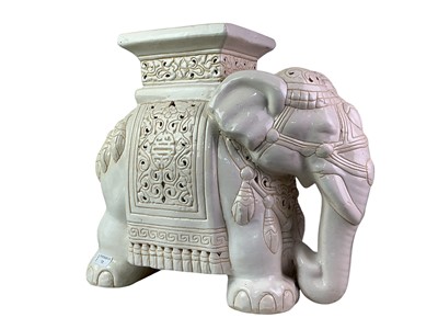 Lot 72 - CERAMIC VERANDAH SEAT