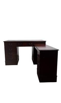 Lot 107 - MODERN REPRODUCTION WRITING DESK