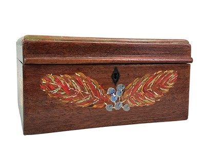 Lot 16 - PAINTED PINE BOX