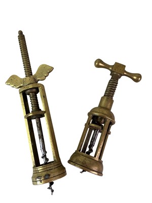 Lot 151 - VICTORIAN FARROW & JACKSON TYPE CORKSCREW