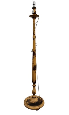 Lot 263 - CHINOISERIE FLOOR LAMP