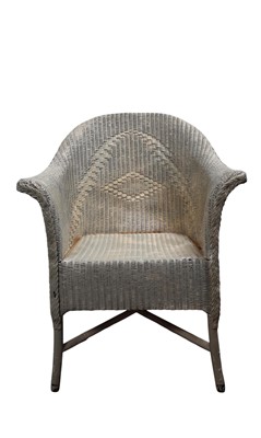 Lot 281 - WICKER TUB CHAIR