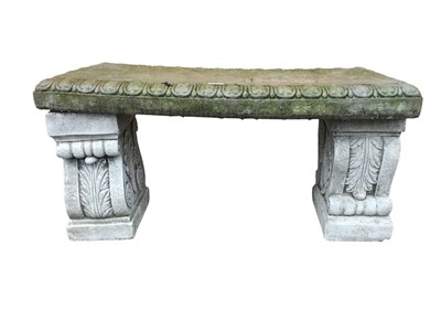 Lot 293 - COMPOSITE GARDEN SEAT