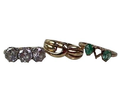Lot 258 - GROUP OF JEWELLERY