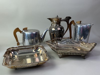 Lot 313 - GROUP OF SILVER PLATED WARE