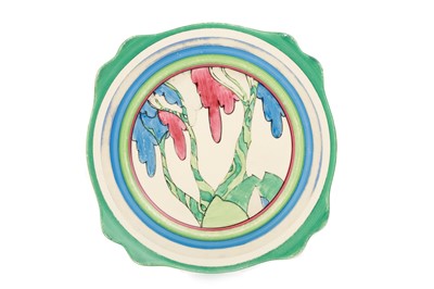 Lot 658 - CLARICE CLIFF LEDA SHAPED PLATE