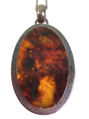 Lot 388 - TWO SILVER PENDANTS