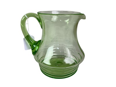 Lot 412 - COLLECTION OF COLOURED GLASSWARE