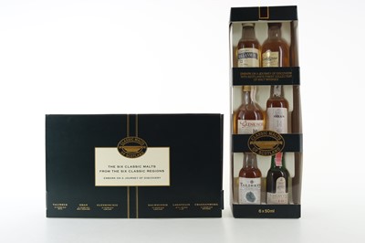 Lot 295 - 2 CLASSIC MALTS OF SCOTLAND MINIATURE SETS