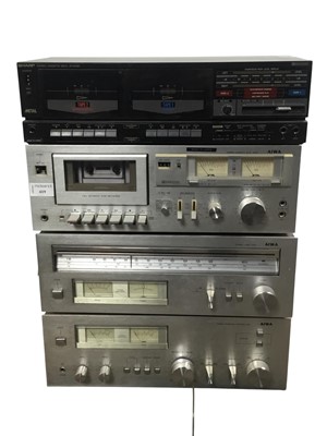 Lot 417 - JVC HI-FI WITH CD PLAYER