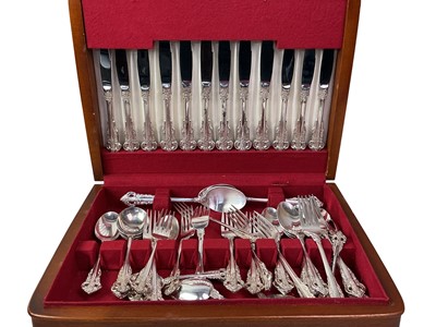 Lot 429 - SUITE OF SILVER PLATED FLATWARE
