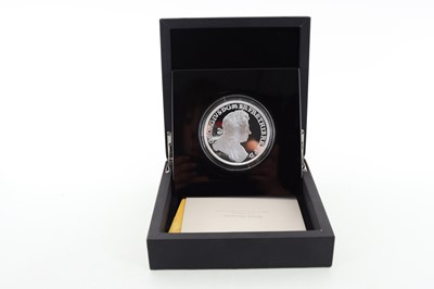 Lot 37 - THE ROYAL MINT BRITISH MONARCHS, KING GEORGE I SILVER PROOF 5OZ COIN