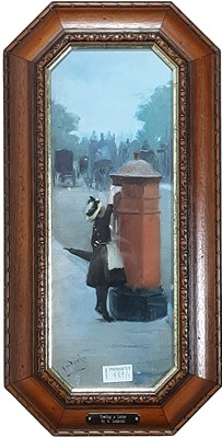 Lot 489 - TWO FRAMED EMBROIDERIES