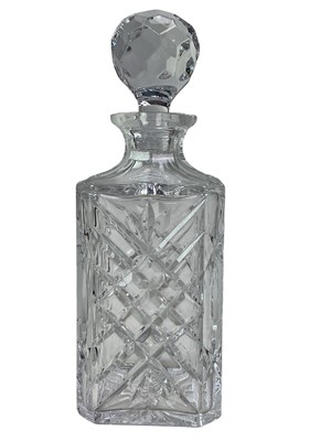 Lot 481 - GROUP OF CRYSTAL GLASS