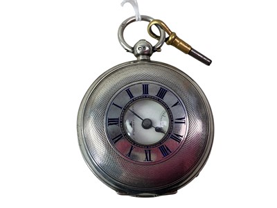 Lot 497 - SILVER POCKET WATCH