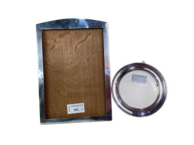 Lot 502 - TWO SILVER PHOTOGRAPH FRAMES