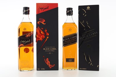 Lot 24 - JOHNNIE WALKER 12 YEAR OLD BLACK LABEL AND JASPER GOODALL EDITION