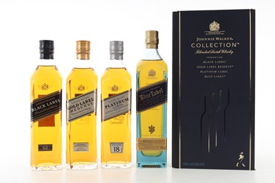 Lot 26 - JOHNNIE WALKER THE COLLECTION (4 X 20CL)