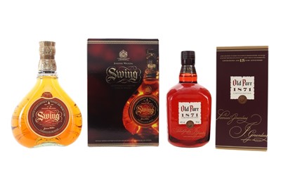 Lot 656 - JOHNNIE WALKER SWING 75CL AND OLD PARR 1871 LIMITED EDITION 75CL