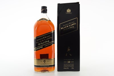 Lot 40 - JOHNNIE WALKER 12 YEAR OLD BLACK LABEL 1.75L