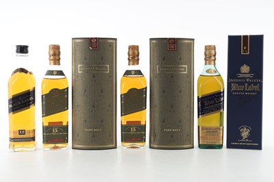 Lot 48 - FOUR 20CL BOTTLES OF JOHNNIE WALKER