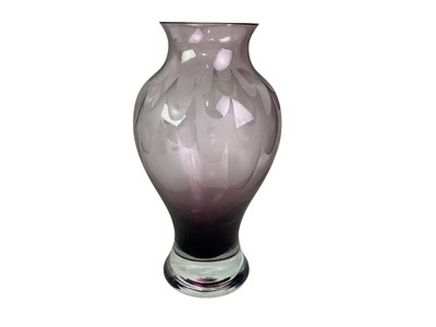 Lot 594 - CAITHNESS SIGNED VASE