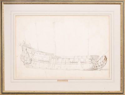 Lot 784 - ATTRIBUTED TO WILLEM VAN DE VELDE THE ELDER (DUTCH 1611 - 1693)