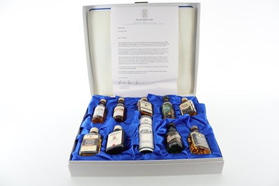 Lot 238 - ALLIED DISTILLERS MINIATURE COLLECTION (10 X 5CL)