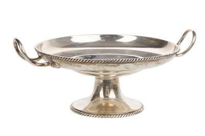 Lot 984 - SILVER TAZZA