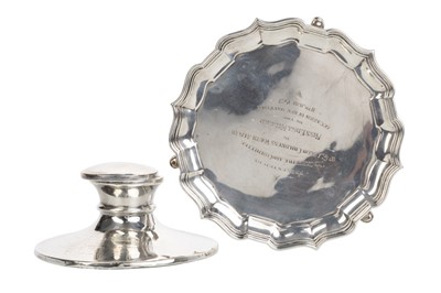 Lot 992 - SILVER WAITER