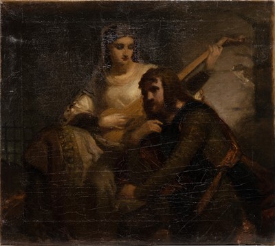 Lot 806 - ATTRIBUTED TO HEINRICH HOFMANN (GERMAN 1824 - 1911)