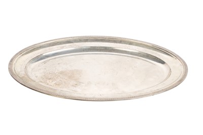 Lot 994 - CONTINENTAL SILVER TRAY