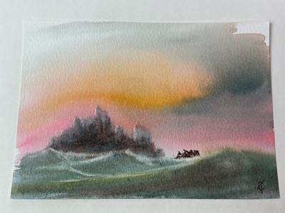 Lot 695 - * THOMAS CASTLE (SCOTTISH 20TH CENTURY)