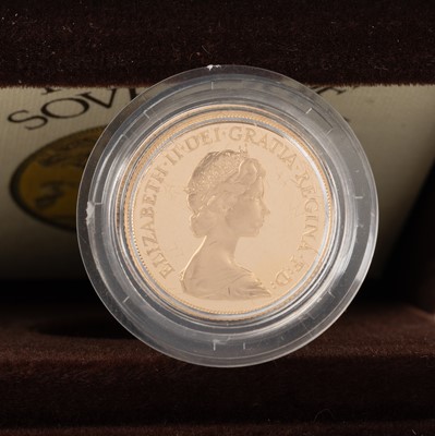 Lot 51 - QUEEN ELIZABETH II PROOF SOVEREIGN