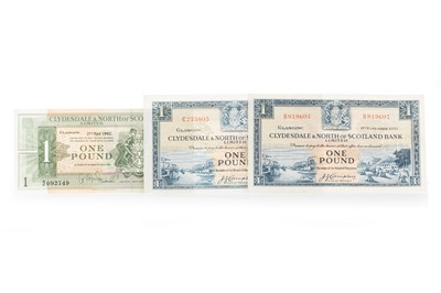Lot 57 - CLYDESDALE AND NORTH OF SCOTLAND BANK LIMITED