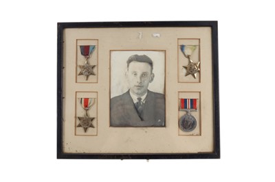 Lot 94 - WWII MEDAL GROUP