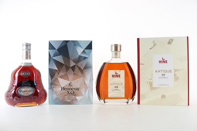Lot 282 - HENNESSY XO LIMITED EDITION AND HINE XO ANTIQUE