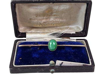 Lot 672 - COLLECTION OF GOLD BAR BROOCHES