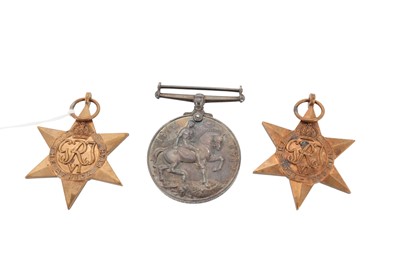 Lot 54 - THREE WORLD WAR MEDALS