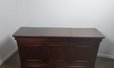 Lot 642 - CHERRY WOOD SIDEBOARD