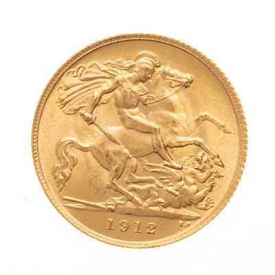 Lot 19 - GEORGE V GOLD HALF SOVEREIGN