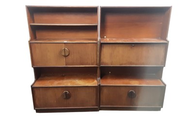 Lot 571 - TWO MID CENTURY DANISH TEAK CABINETS