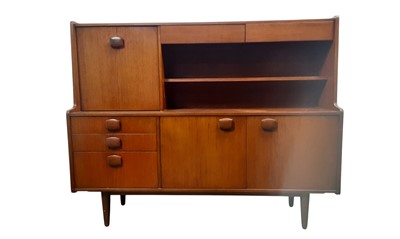 Lot 581 - MID CENTURY TEAK SIDEBOARD