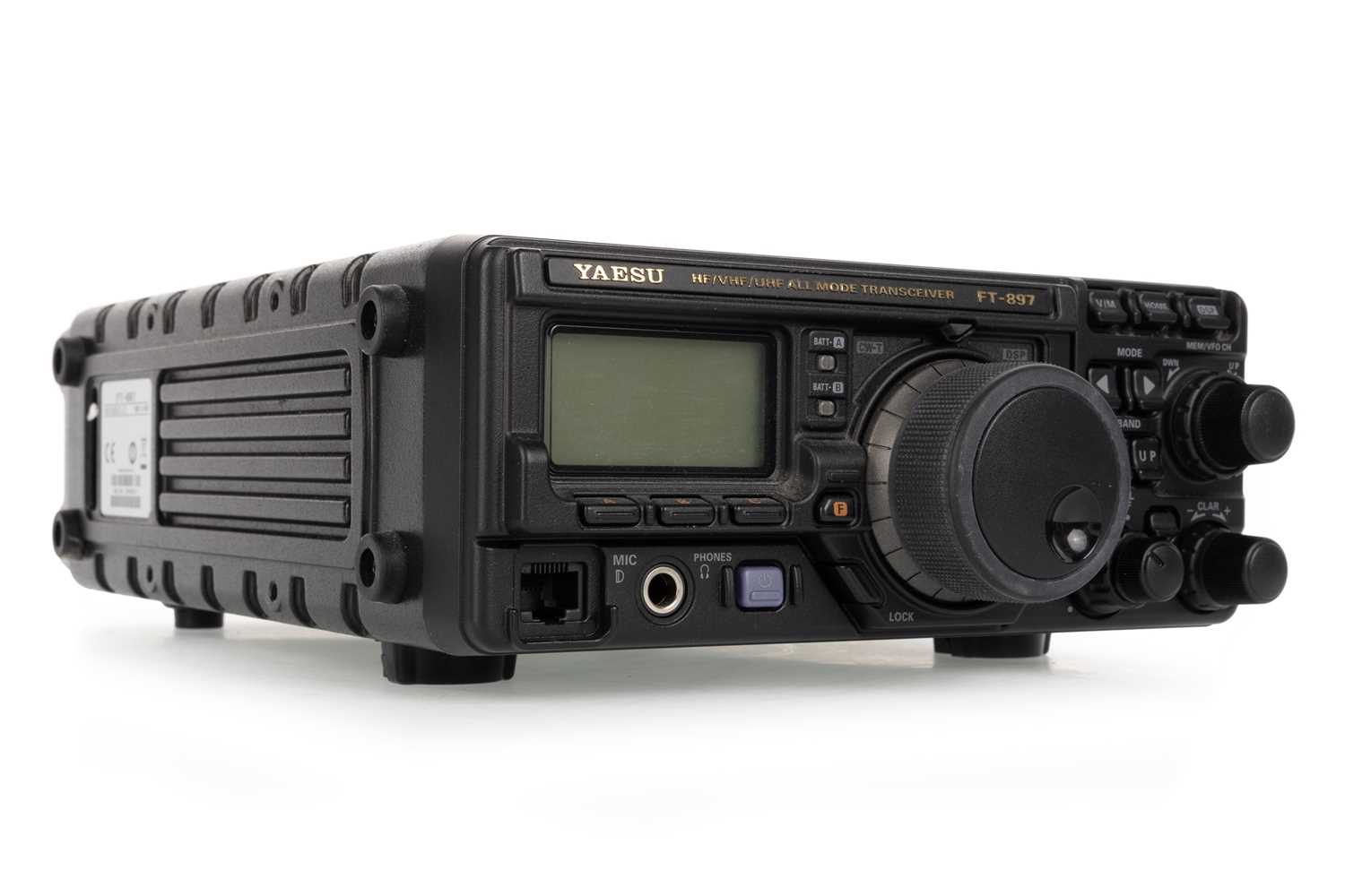 Lot 1002 - YAESU FT-897D HF/VHR/UHF ALL MODE TRANSCEIVER