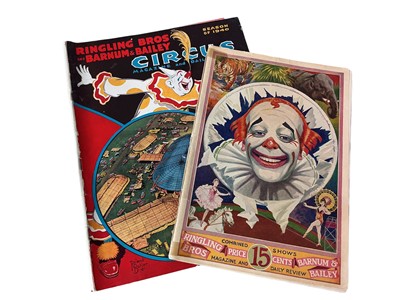 Lot 748 - COLLECTION OF VINTAGE CIRCUS PROGRAMMES