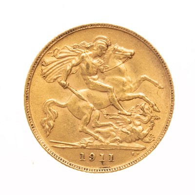 Lot 59 - GEORGE V GOLD HALF SOVEREIGN